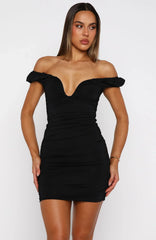 Vestido Mini Preto Tomara que Caia Wrongs And Rights