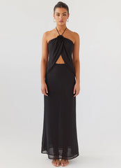 Top Anudado Nightfall Rose - Midnight