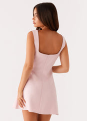 Mini vestido Zuri - Rosa