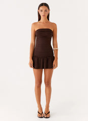 Minivestido Eclair - Chocolate