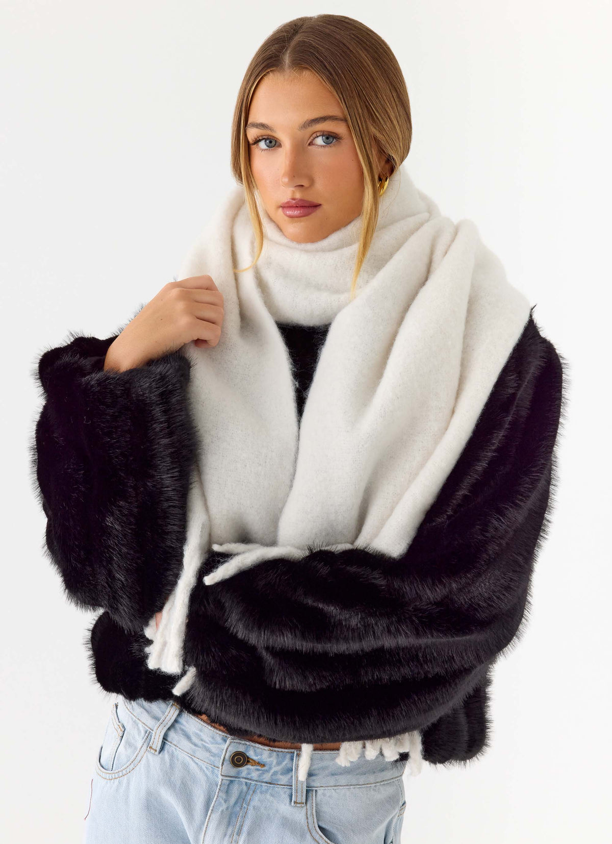 Bufanda Cocoa Crush - Crema