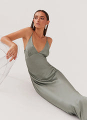 Maxivestido Sorrento Sun - Azul verdoso