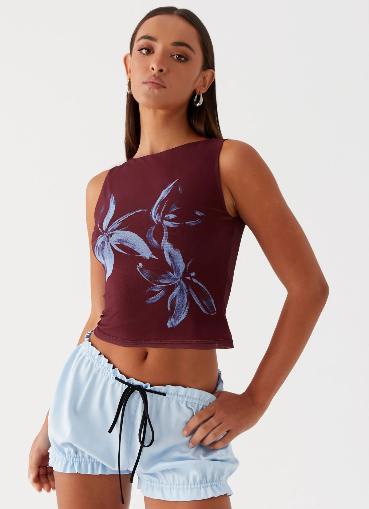 Blusa de Malha Speak Now - Marrom