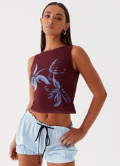 Blusa de Malha Speak Now - Marrom