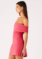 Minivestido Kierra - Coral