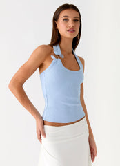 Top Cladena - Azul