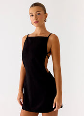 Minivestido Play With Fire - Negro