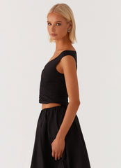 Top Alud - Negro