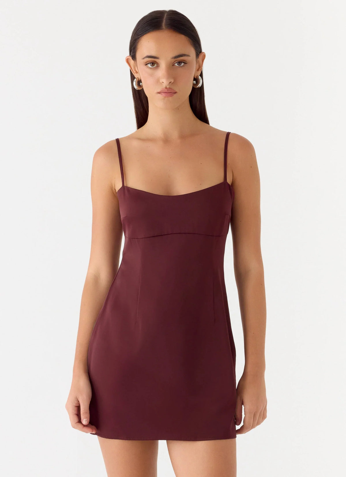 Minivestido Clementine - Merlot