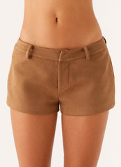Gio Mini Shorts - Marrom
