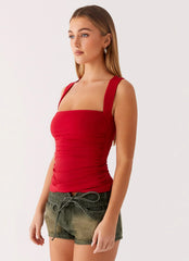 Top Aria - Vermelho Merlot