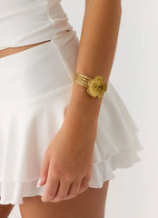 Brazalete Bloomette - Oro