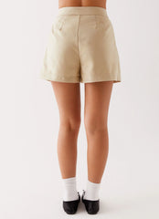Pantalones cortos sastre estilo Siena - Beige