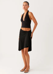 Top Halter Fade Out Hardwear - Preto
