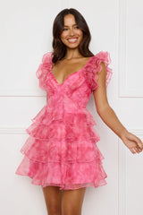 Minivestido Chic Allure Rosa