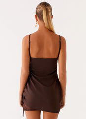 Minivestido Piper - Chocolate