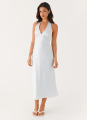 Vestido Midi Heavy Hearted - Azul