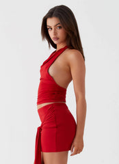 Obrigado, Lou Top - Vermelho