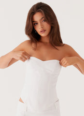 Top Corrente Jaslyn - Branco