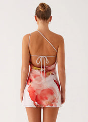 Minivestido Kia - Rosa Melocotón