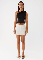 Top com Detalhe Torcido Jesse - Preto