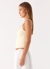 Top de tirantes Blondie - Amarillo