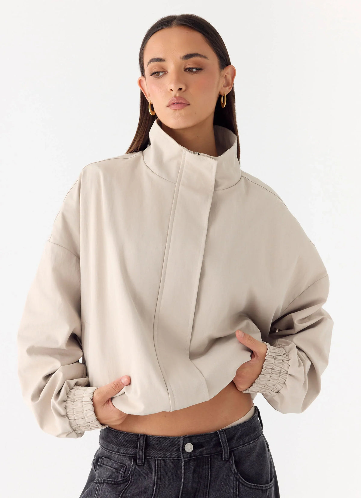 Chaqueta Luca Trench - Color Camel Fresco