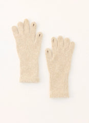 Guantes de punto Stormy Weather - Crema