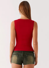 Top Aria - Vermelho Merlot