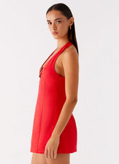 Minivestido Roxe - Rojo