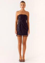 Minivestido Wear My Kiss - Negro