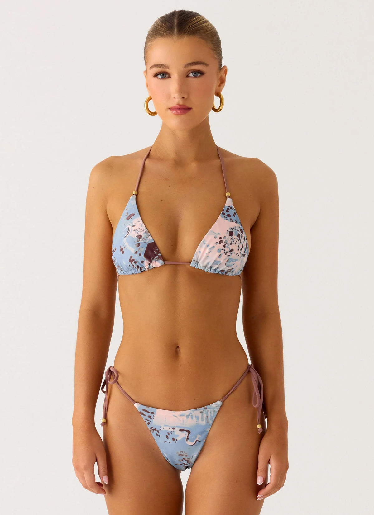 Parte de abajo de bikini Mommae - Aqua Blur