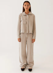 Milani Balloon Denim Jeans - Gris