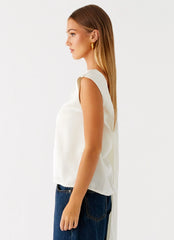 Top Mojito Cowl - Marfil