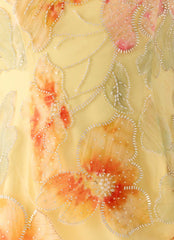 Top halter de abalorios Bliss - Abalorios florales