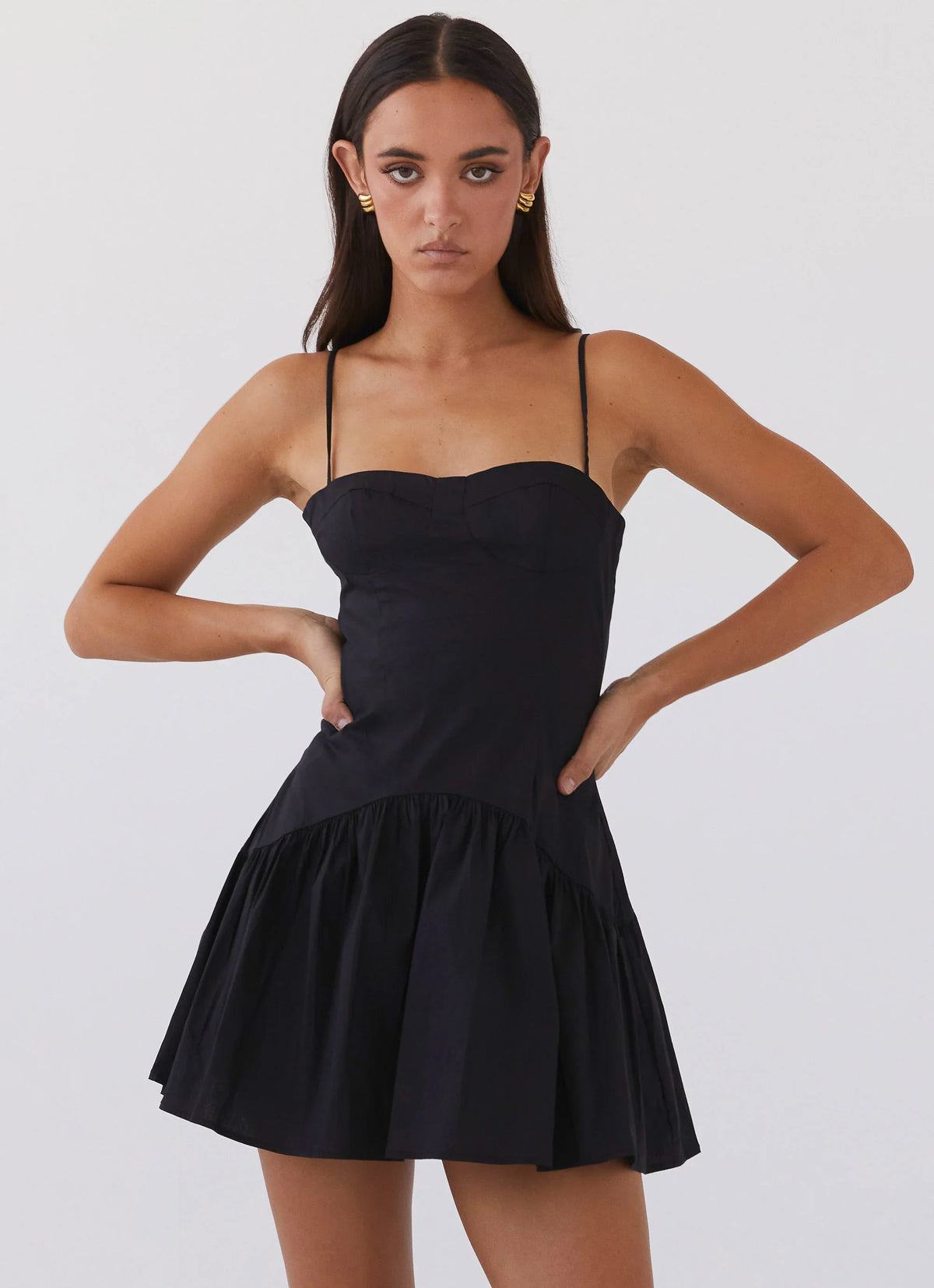 Minivestido Endless Summer - Preto