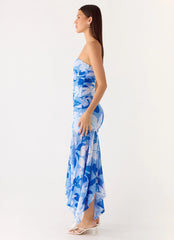 Vestido Midi Lo Siento - Jardim Indigo