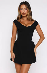 Minivestido Pretty Problems Preto