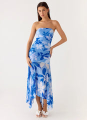 Vestido Midi Lo Siento - Jardim Indigo