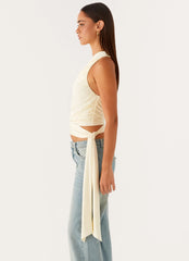 Top Merryn - Amarillo pálido