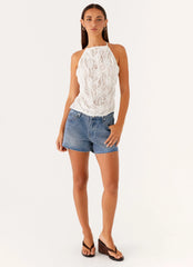 Top Evia Halter - Marfim