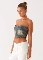 Top Jeans Not Like Us - Vintage