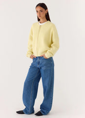 Jersey Codi con cremallera - Amarillo