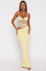 Maxivestido Call Me Up Lemon