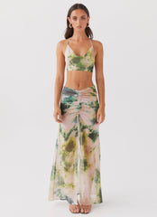 Top con cuello vuelto Zenta - Rainforest