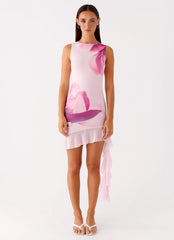 Minivestido Normandy - Rosa Pastel