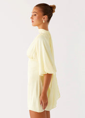 Minivestido Mary - Amarillo