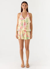 Minivestido Read Your Mind - Lemon Soleil