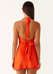Minivestido Heavy Hearted - Naranja