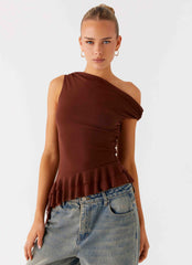 Blusa Mica - Chocolate